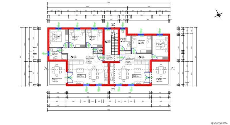 Appartamento Pakoštane, 82,49m2