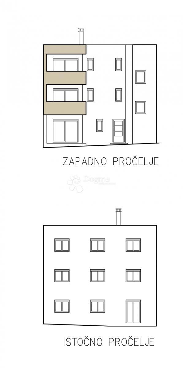 Allogio Valdebek, Pula, 54,98m2