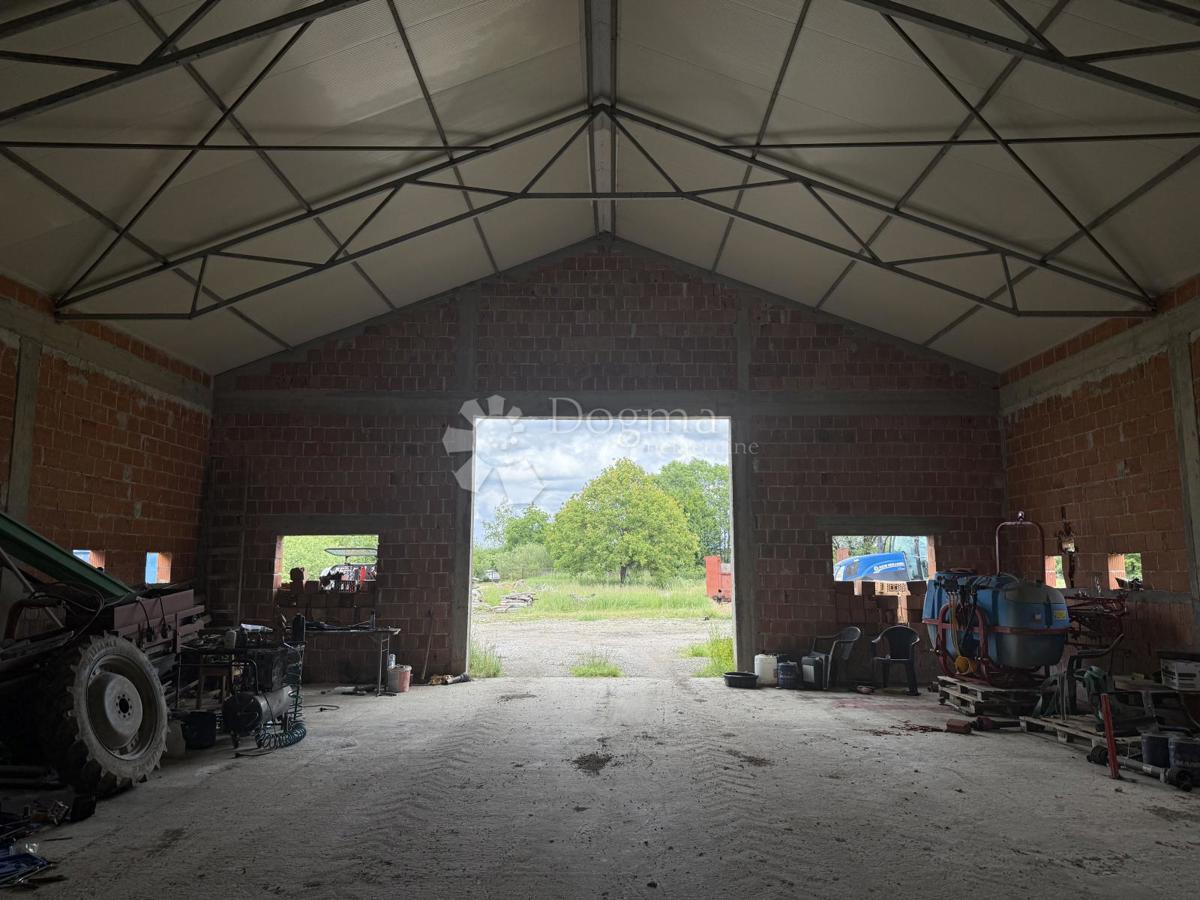 Terreno agricolo di 12.063 m² con edificio agricolo di 600 m²