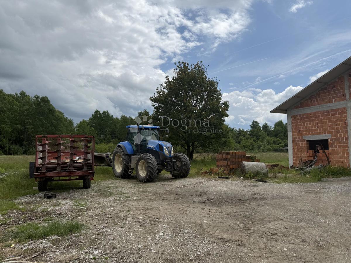Terreno agricolo di 12.063 m² con edificio agricolo di 600 m²