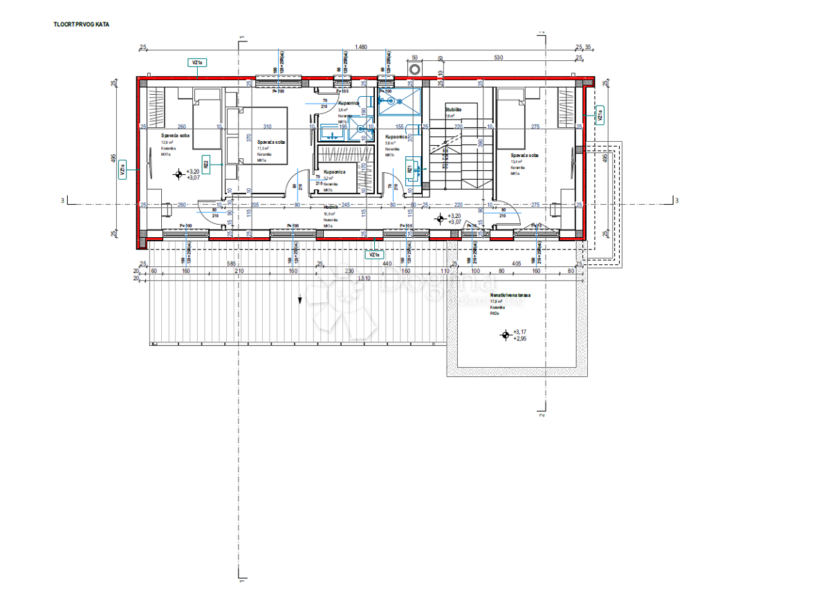 Terreno edificabile Šišan, Ližnjan, 825m2