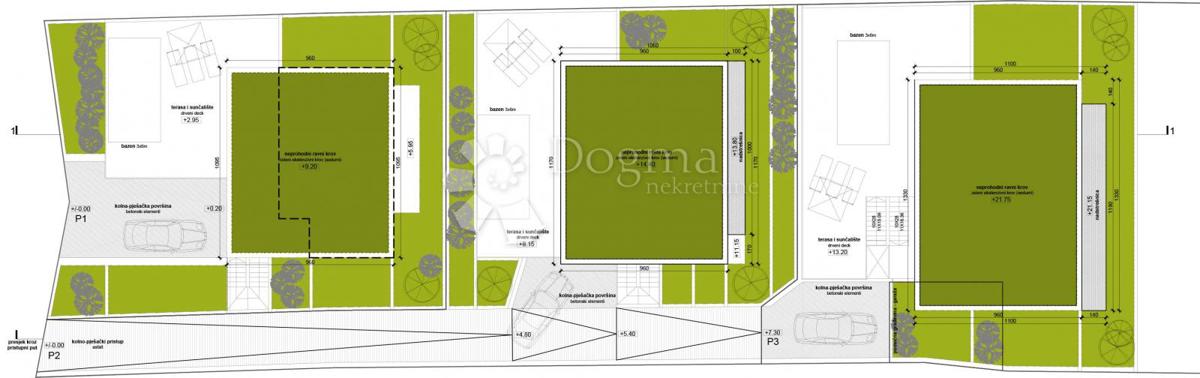 Terreno edificabile Novigrad, 363m2