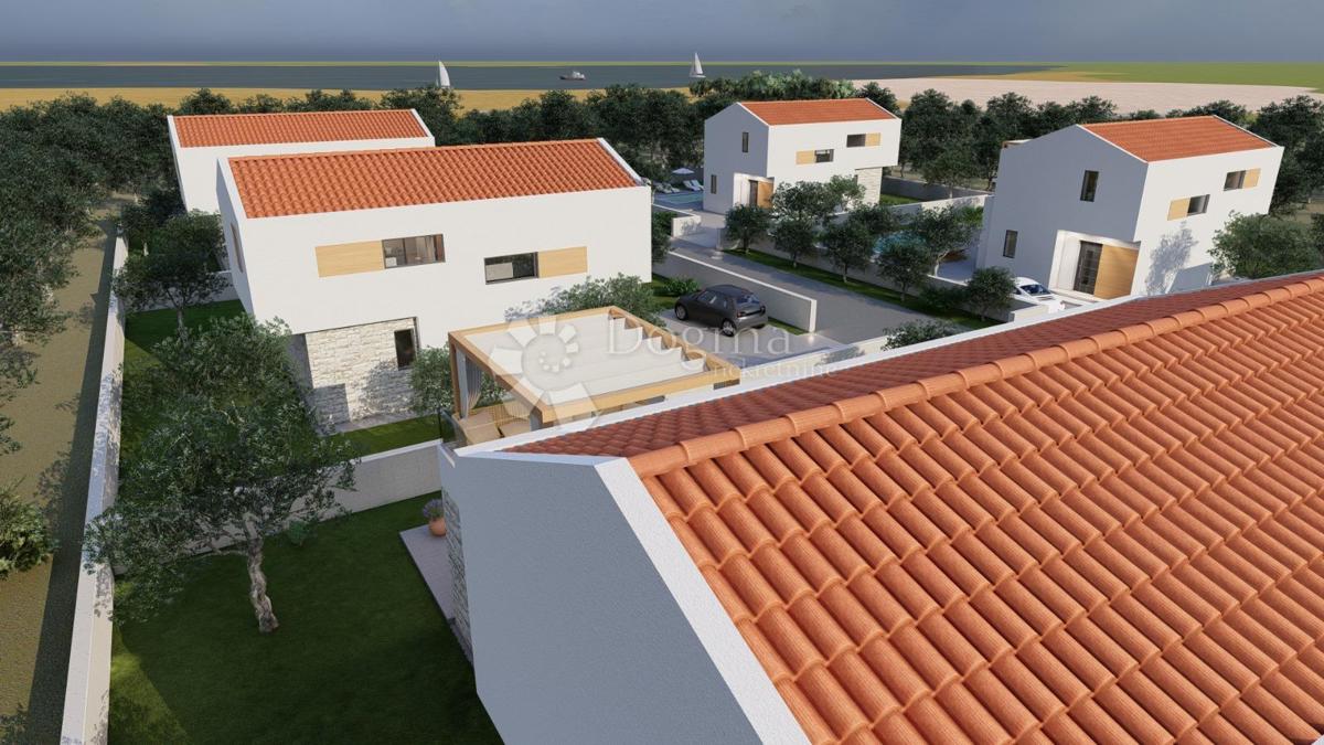 Rtina Sunset – progetto di 6 ville con piscina, vista mare