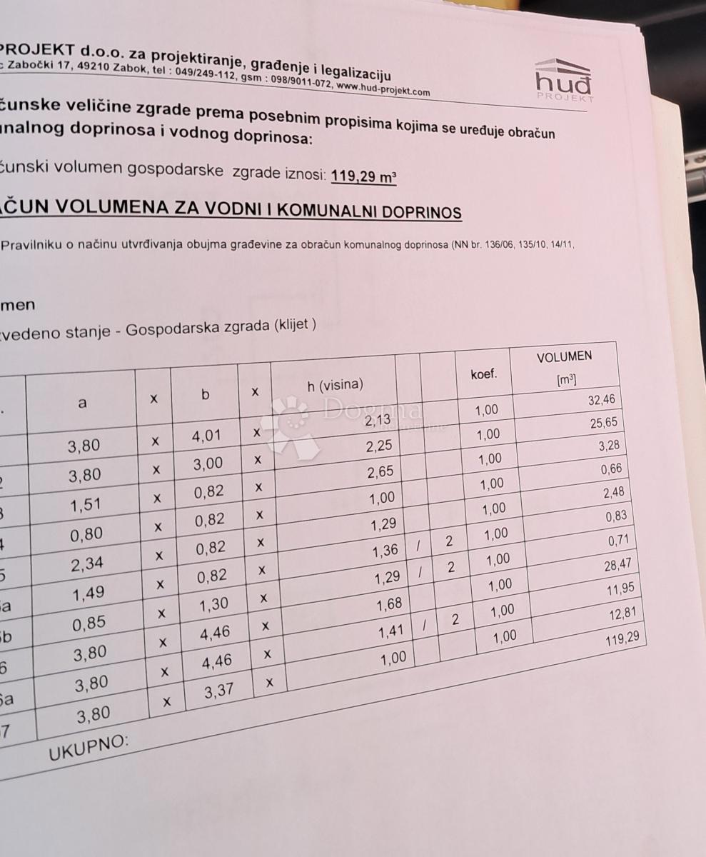 Casa Grabrovec, Zabok, 45m2