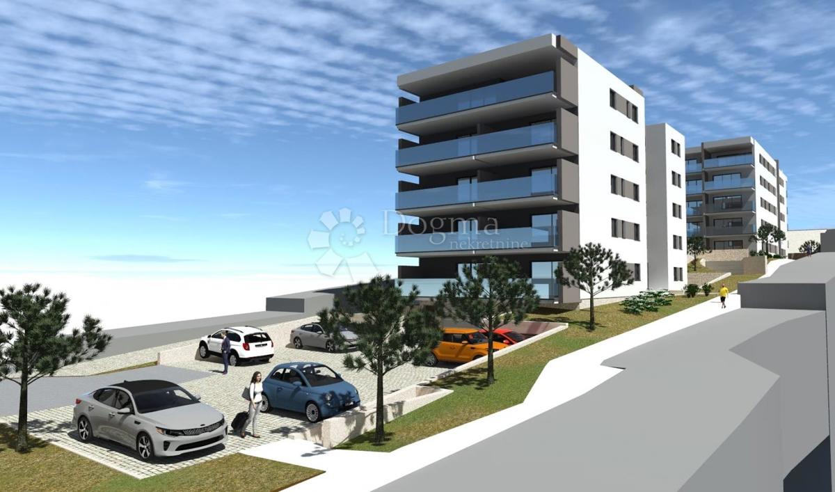 NUOVO EDIFICIO SEGET DONJI, APPARTAMENTO CON DUE CAMERE DA LETTO – A 200 M DAL MARE!!