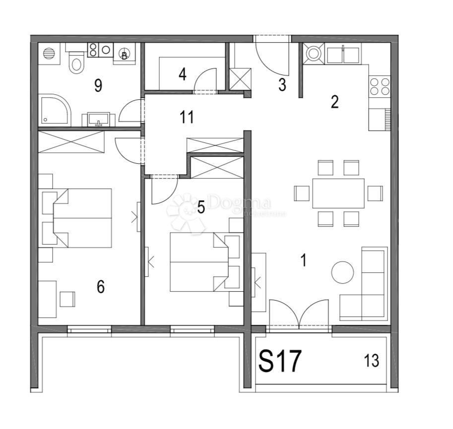 Allogio Kupinec, Klinča Sela, 74,03m2