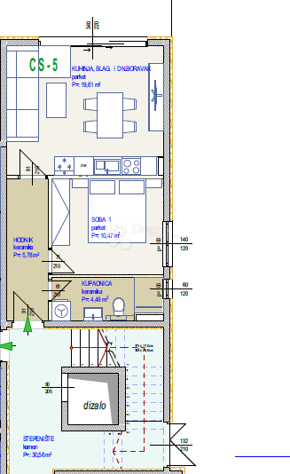 NUOVO EDIFICIO SEGET DONJI, APPARTAMENTO CON UNA CAMERA DA LETTO (CS-5) – A 250 m DAL MARE!