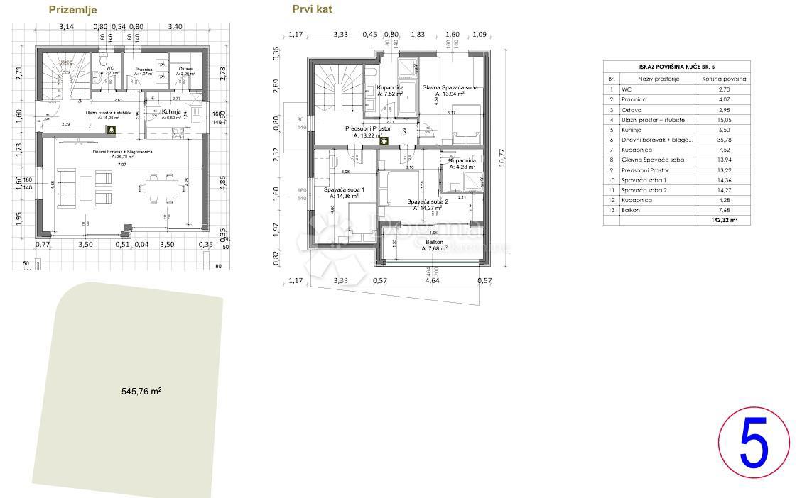 Terreno edificabile Barban, 544m2