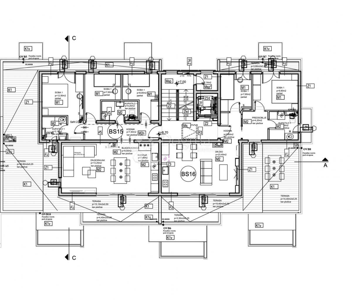 Allogio Dugopolje, 25m2