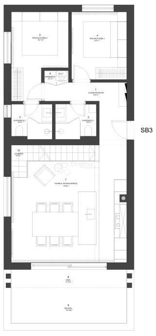 Allogio Zaton, Nin, 175,36m2