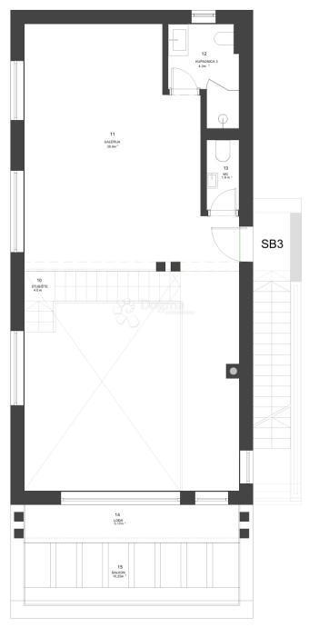 Allogio Zaton, Nin, 175,36m2