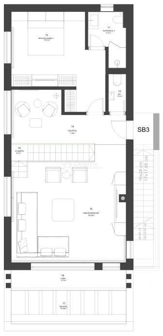 Allogio Zaton, Nin, 175,36m2