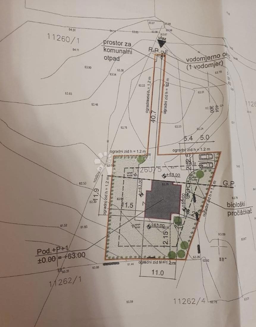 Terreno edificabile Njivice, Omišalj, 1.089m2