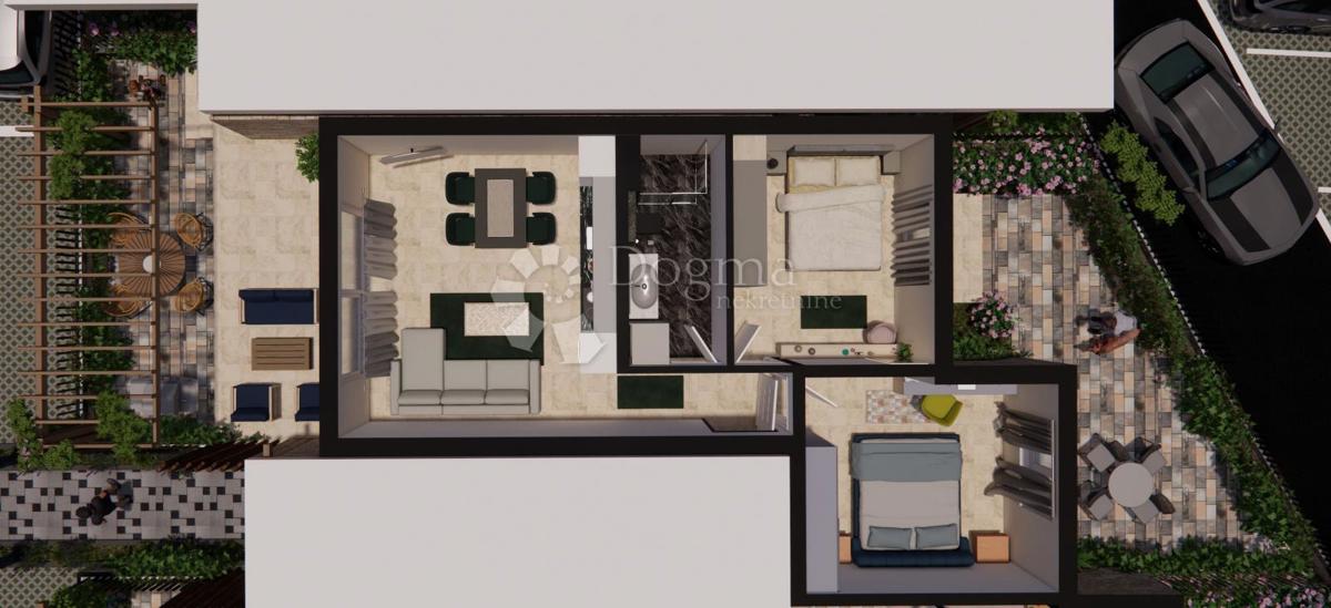 Allogio Brodarica, Šibenik - Okolica, 51,63m2