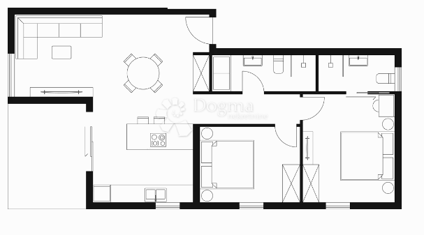 Allogio Peroj, Vodnjan, 77,60m2