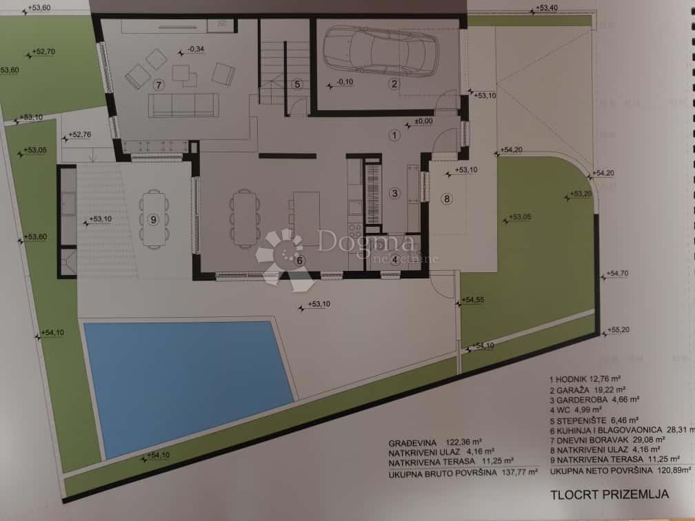 Casa Strožanac, Podstrana, 293m2