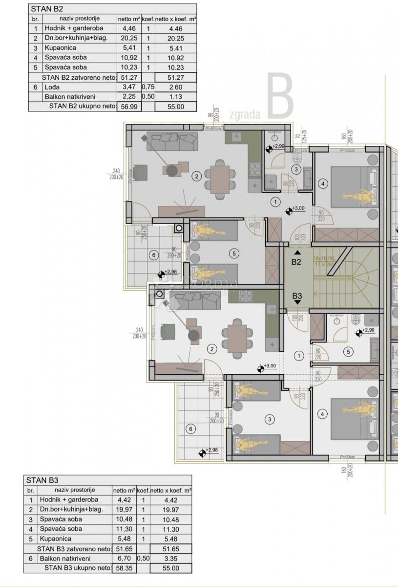 Allogio Valdebek, Pula, 78,99m2