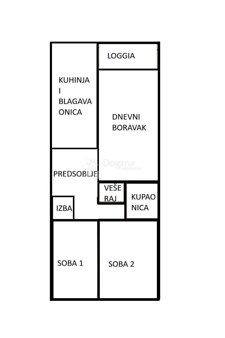 Allogio Sopot, Novi Zagreb - Istok, 76,57m2