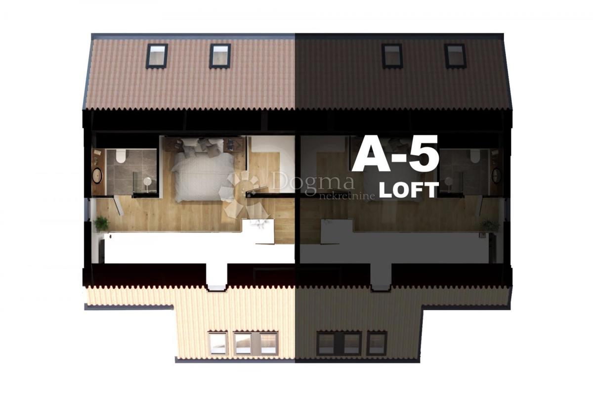 Allogio Orebić, 88,40m2