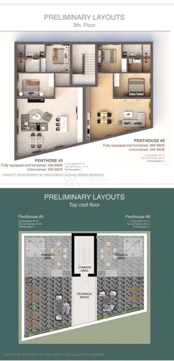 Allogio Pakoštane, 81m2