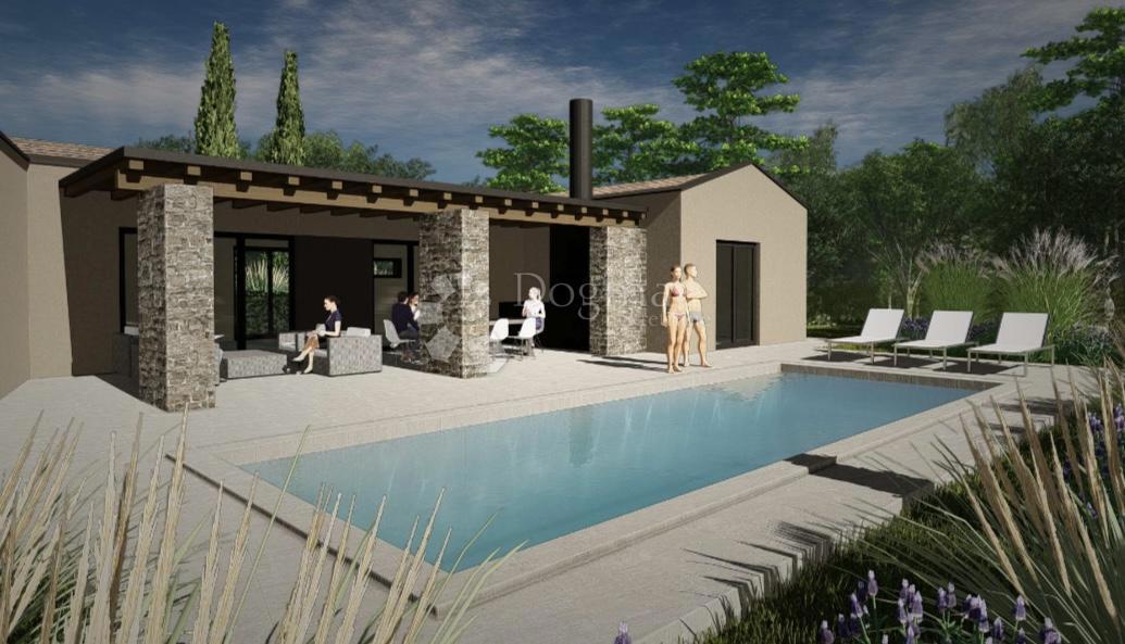 Terreno edificabile Borut, Cerovlje, 1.375m2