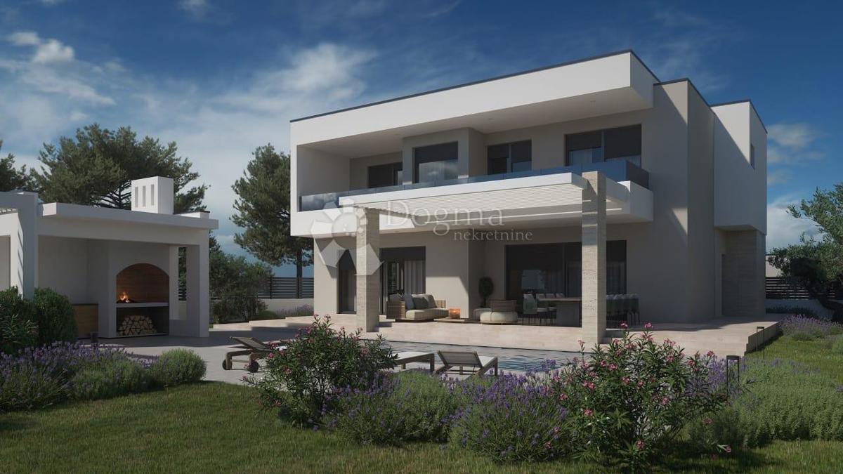 ŠIBENIK/TROMILJA - VILLA MODERNA CON PISCINA