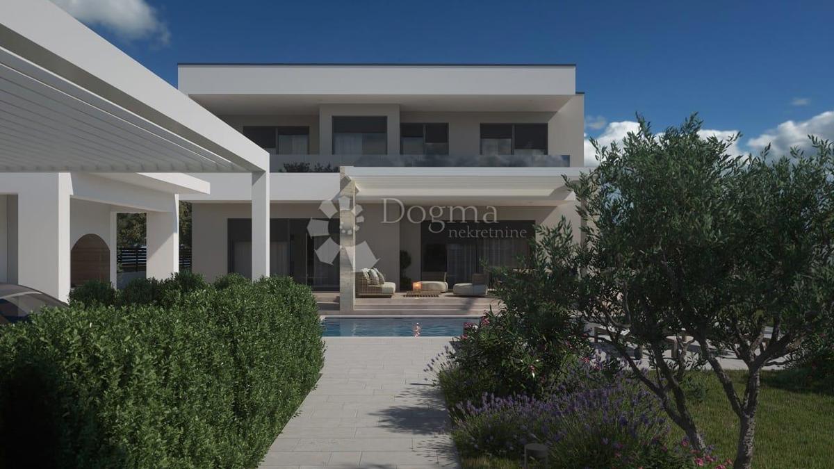 ŠIBENIK/TROMILJA - VILLA MODERNA CON PISCINA