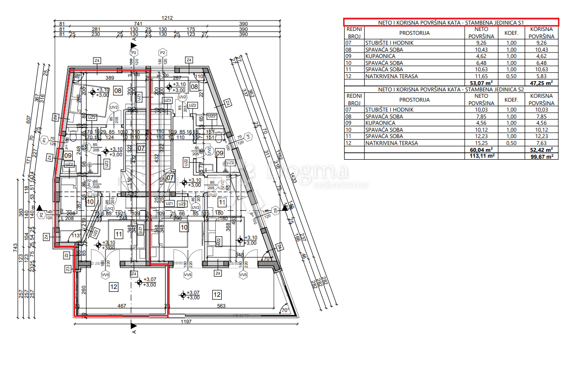 Casa Vodice, 134,97m2