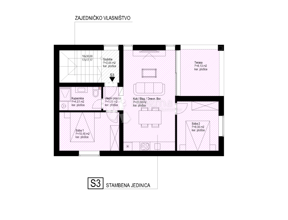 Allogio Vir, 59,55m2