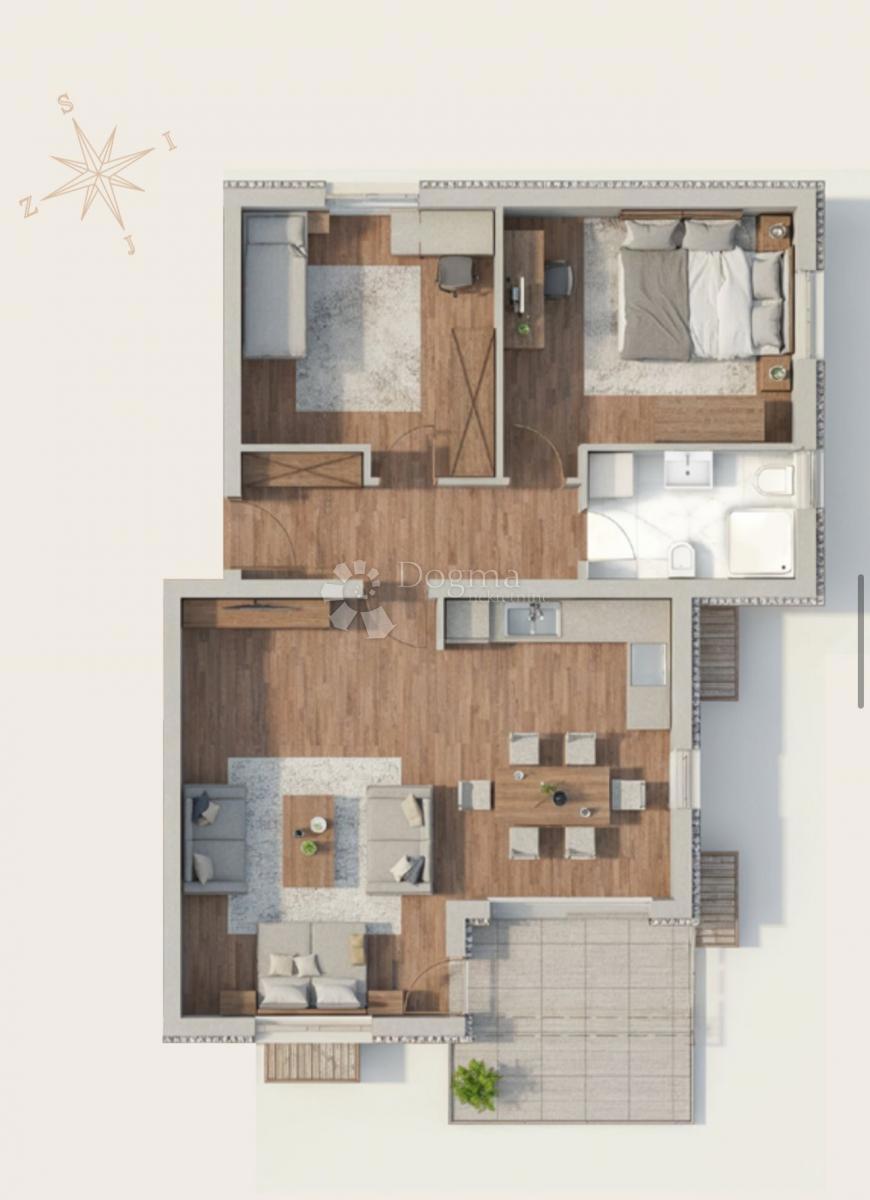 Allogio Viškovo, 65,63m2