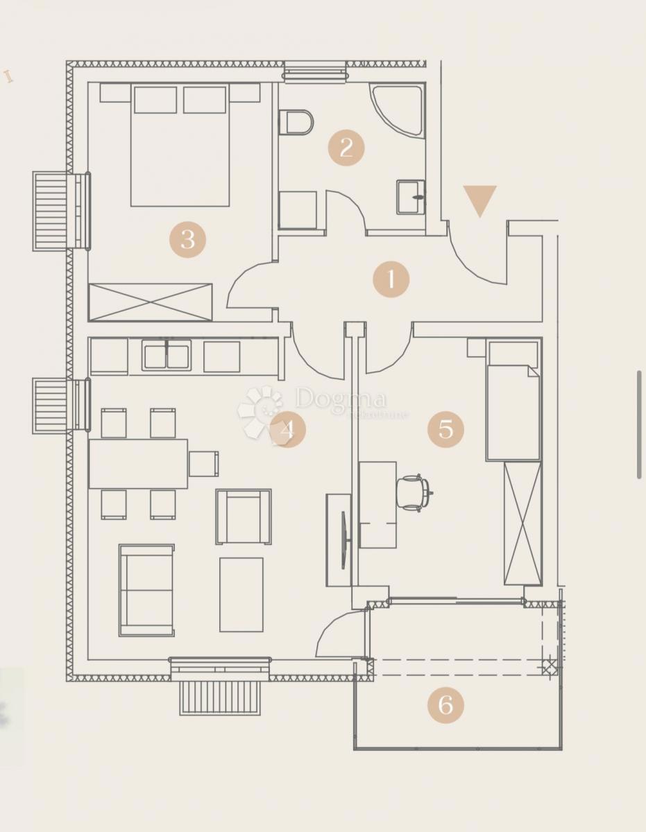 Allogio Viškovo, 65,63m2