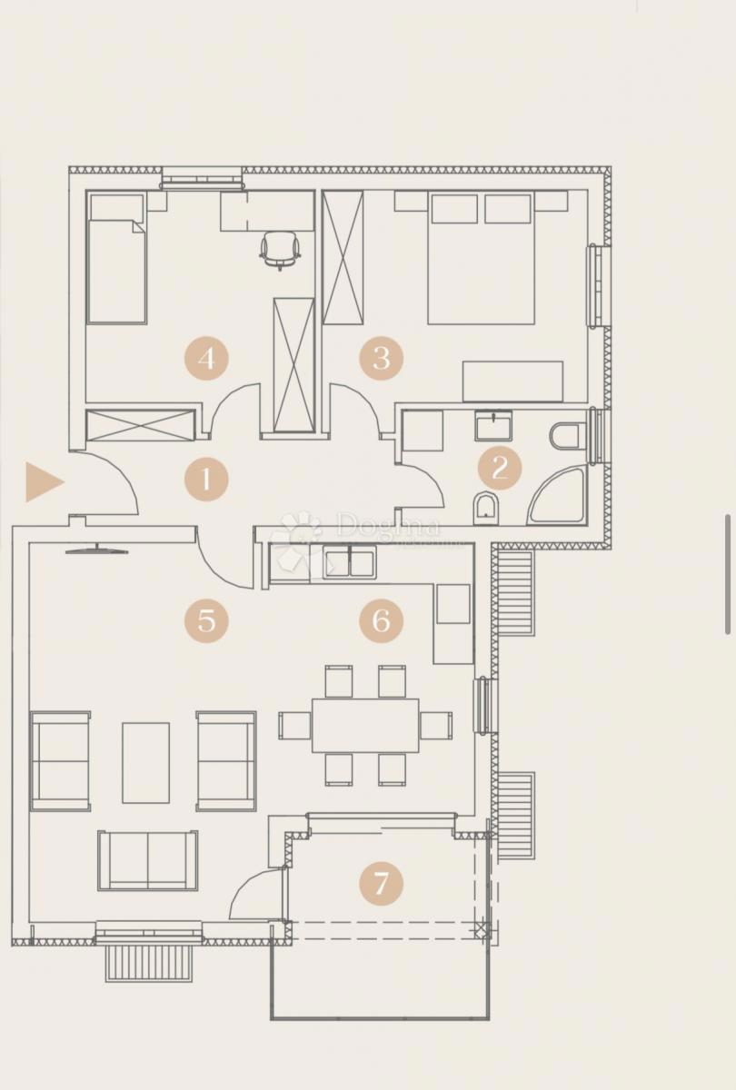 Allogio Viškovo, 65,63m2