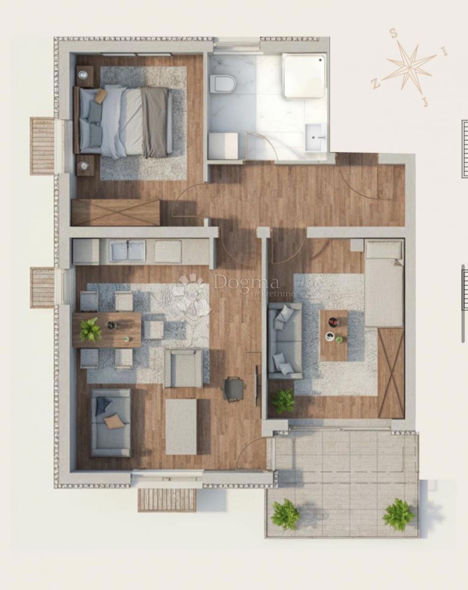 Allogio Viškovo, 65,63m2