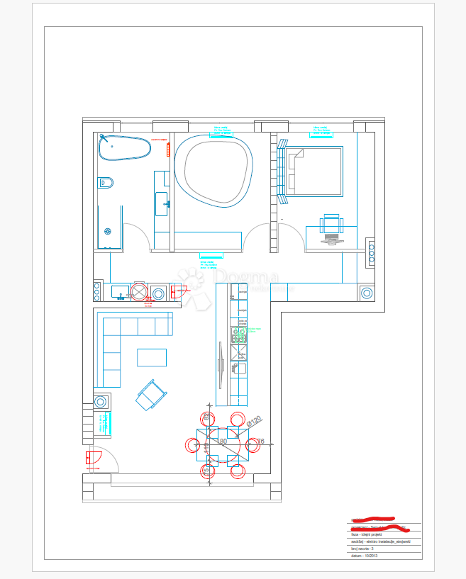 Allogio Jazine, Zadar, 91,77m2