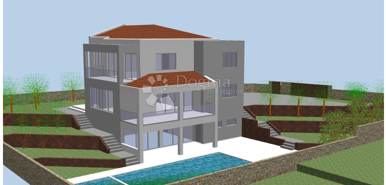 TERRENO EDIFICABILE KRNICA 780M2