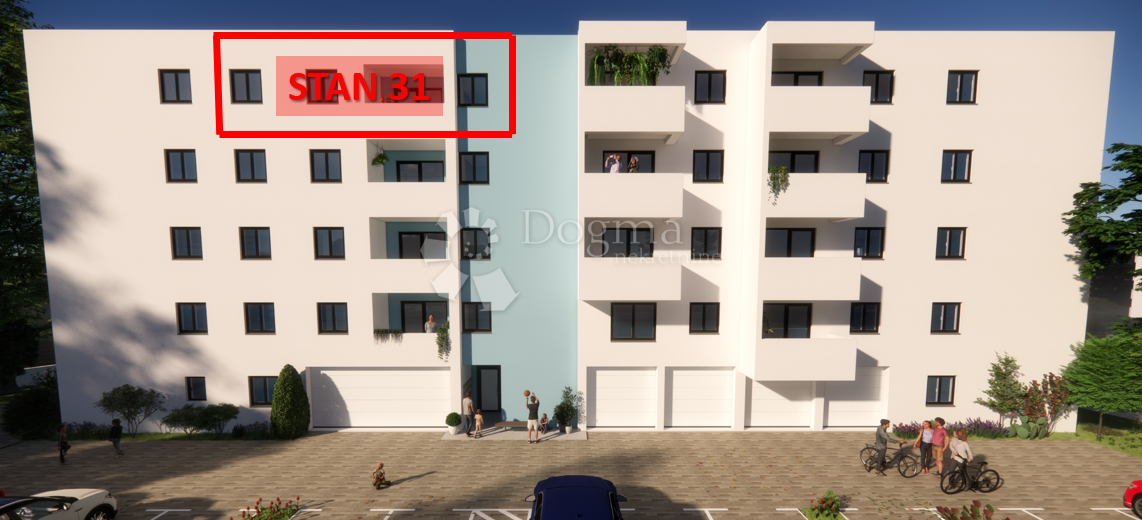 Allogio Monvidal, Pula, 54,96m2