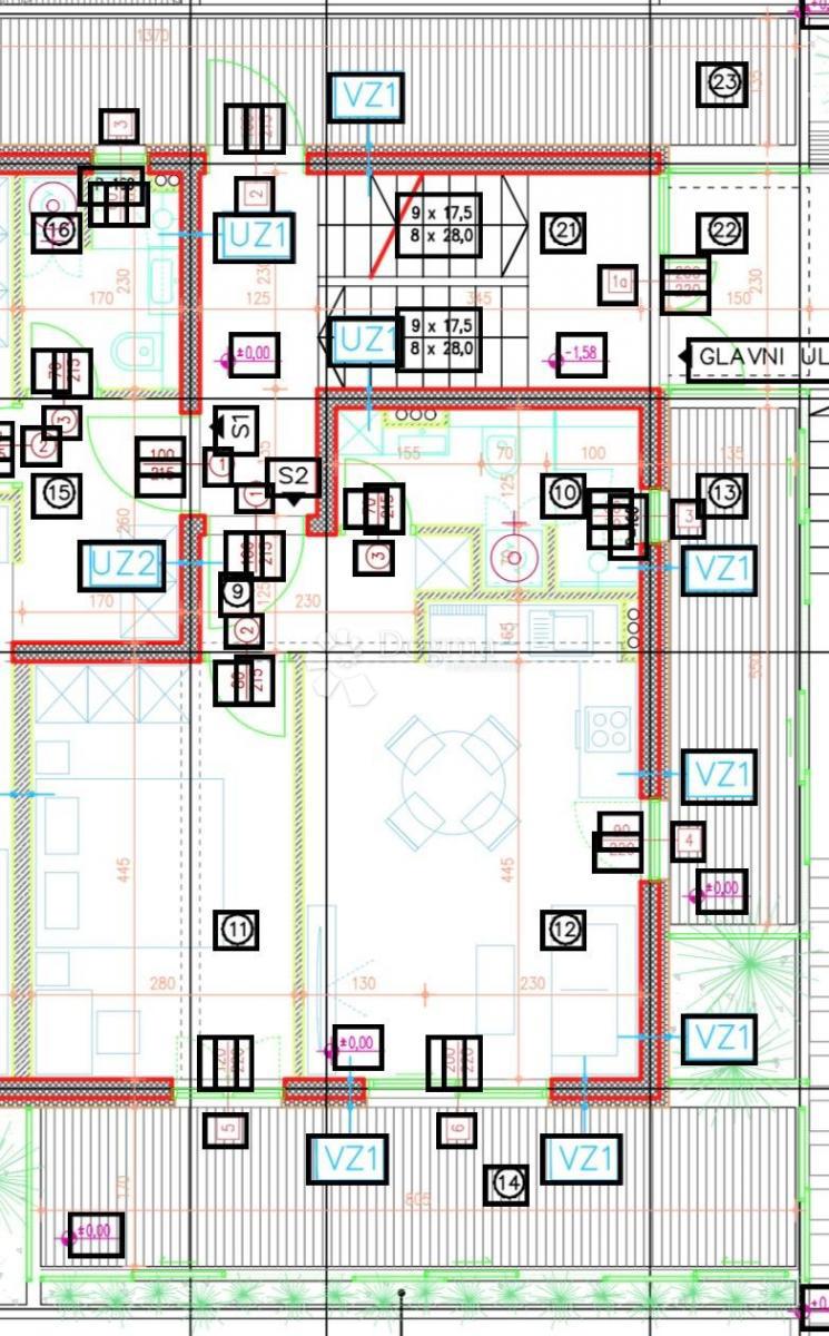 Allogio Žnjan, Split, 58,79m2