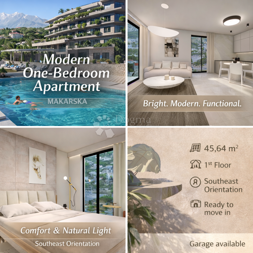 Allogio Makarska, 45,64m2