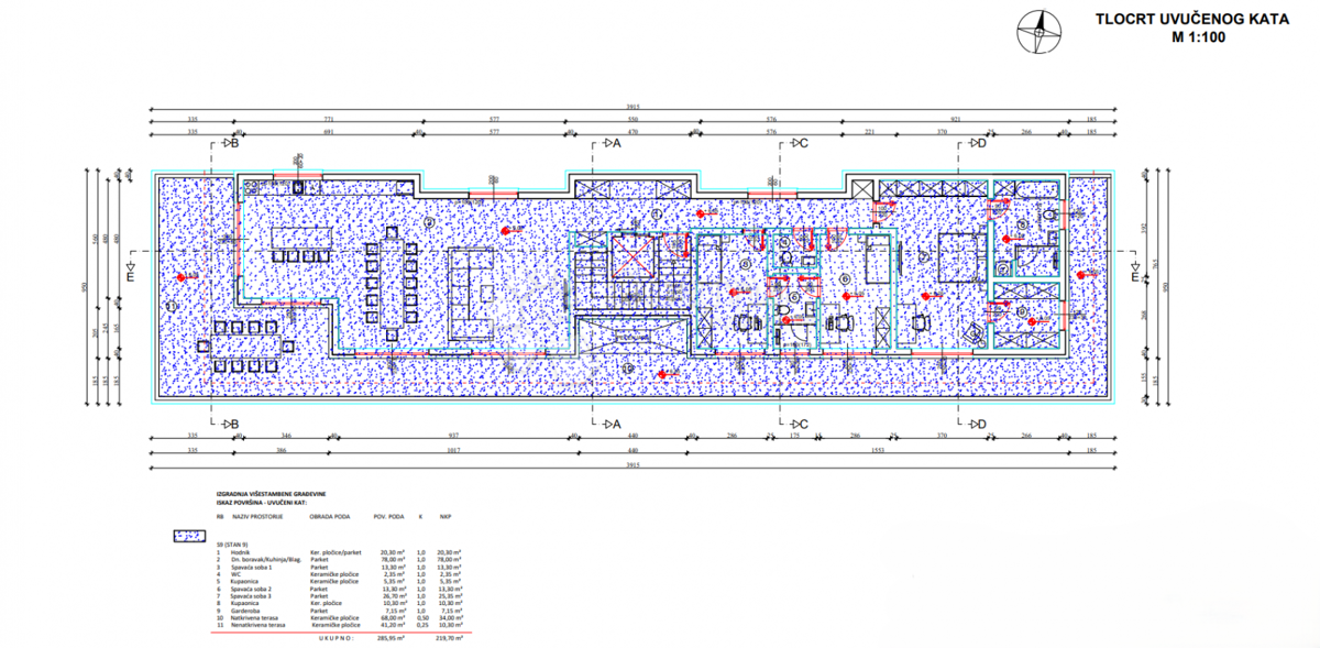 Allogio Centar, Varaždin, 219,70m2