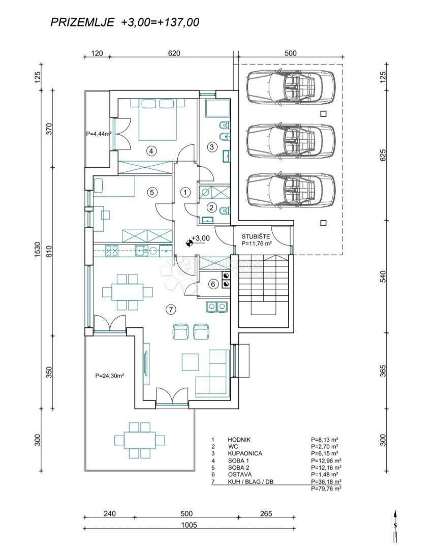 Terreno edificabile Draga, Rijeka, 1.052m2