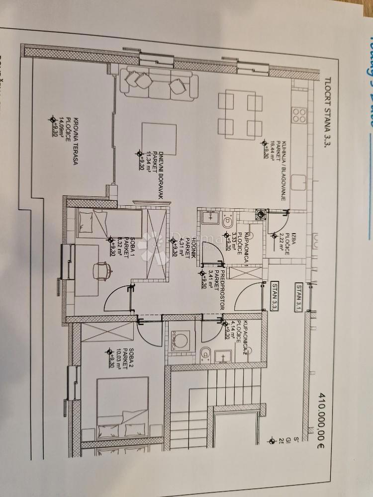 Appartamento Cres, 95m2