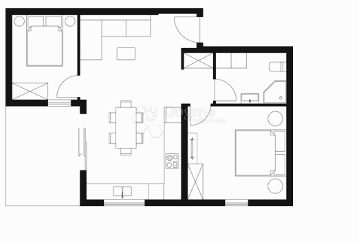 Allogio Peroj, Vodnjan, 77,60m2