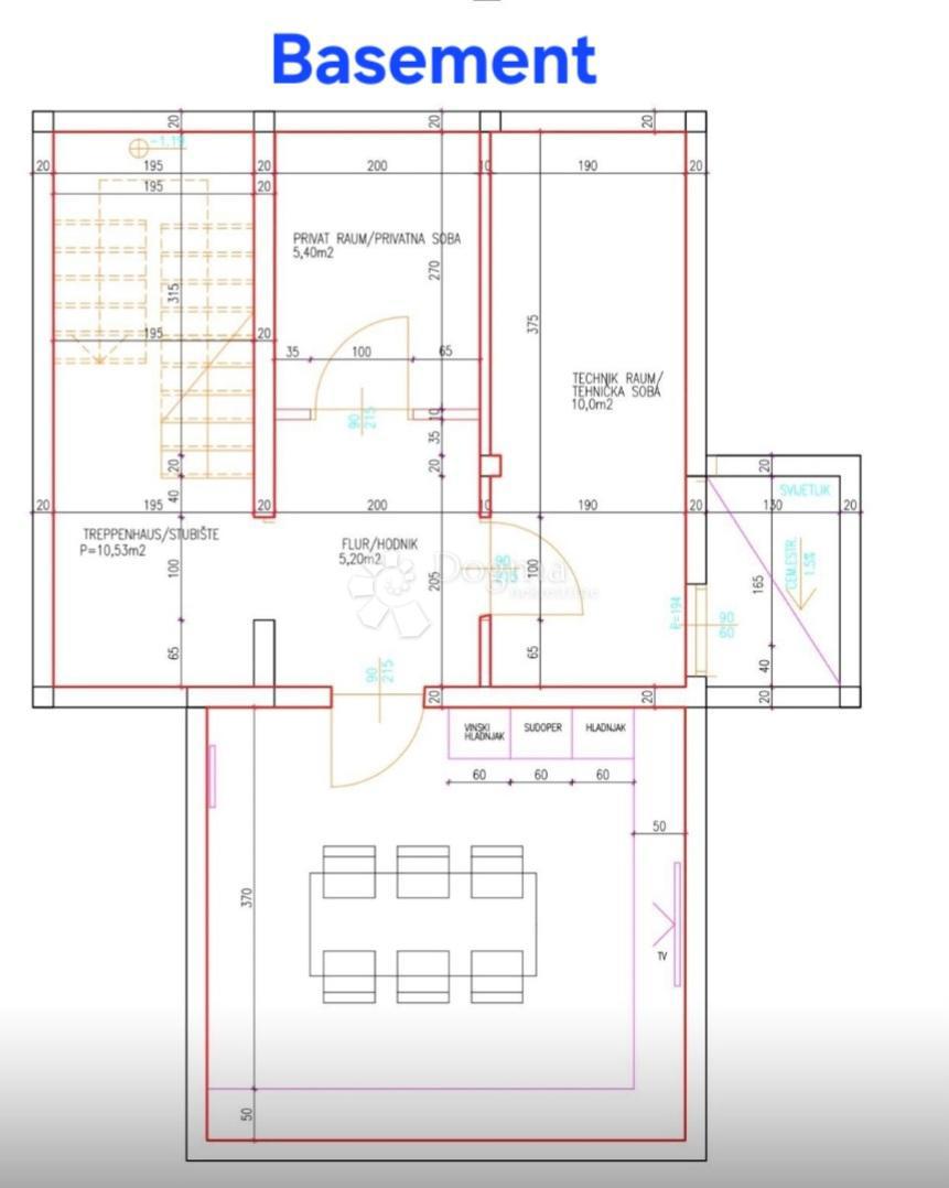 Casa Seget Donji, Seget, 385m2