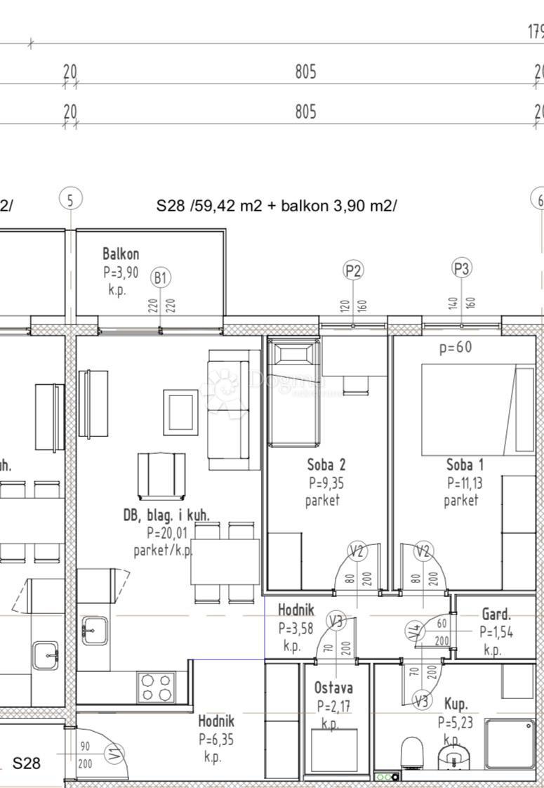 Allogio Gradići, Velika Gorica - Okolica, 44,16m2