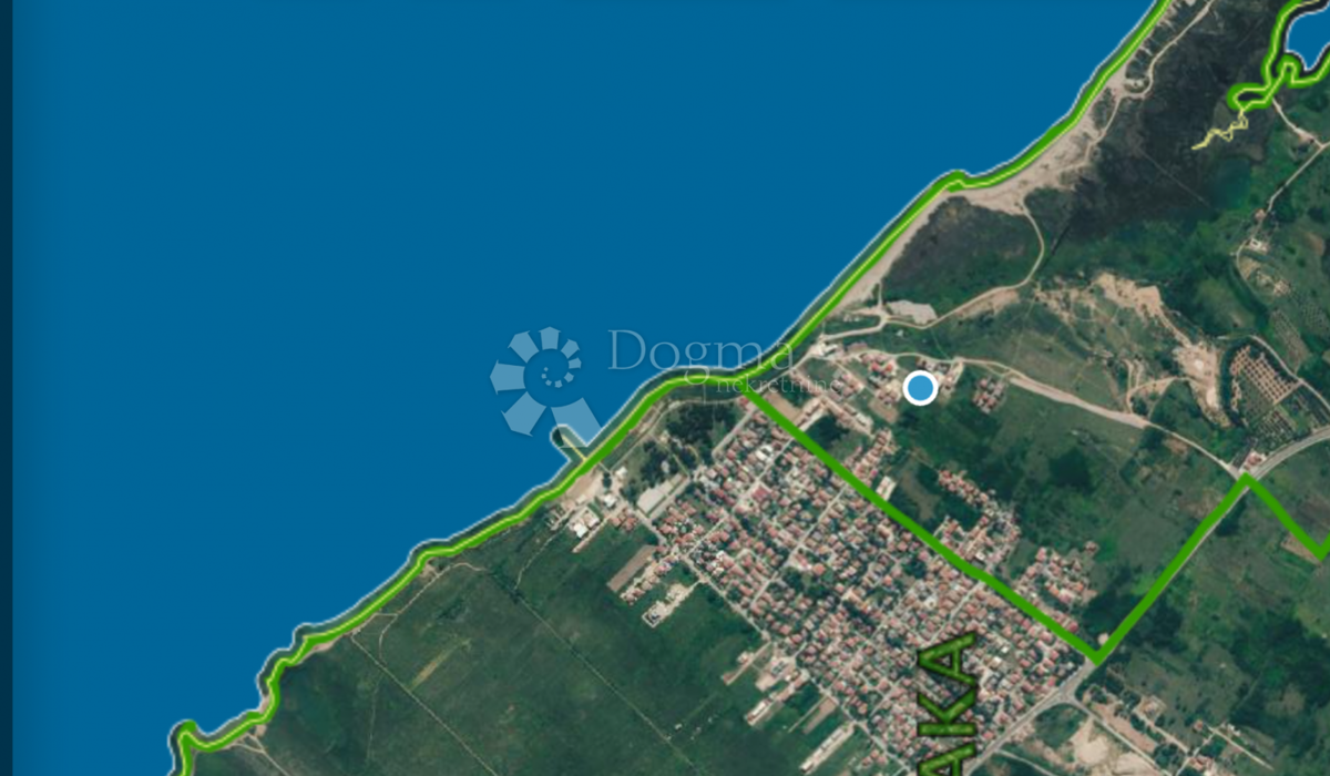 Terreno edificabile Zaton, Nin, 648m2