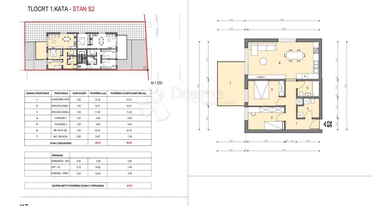 Allogio Centar, Velika Gorica, 95,63m2