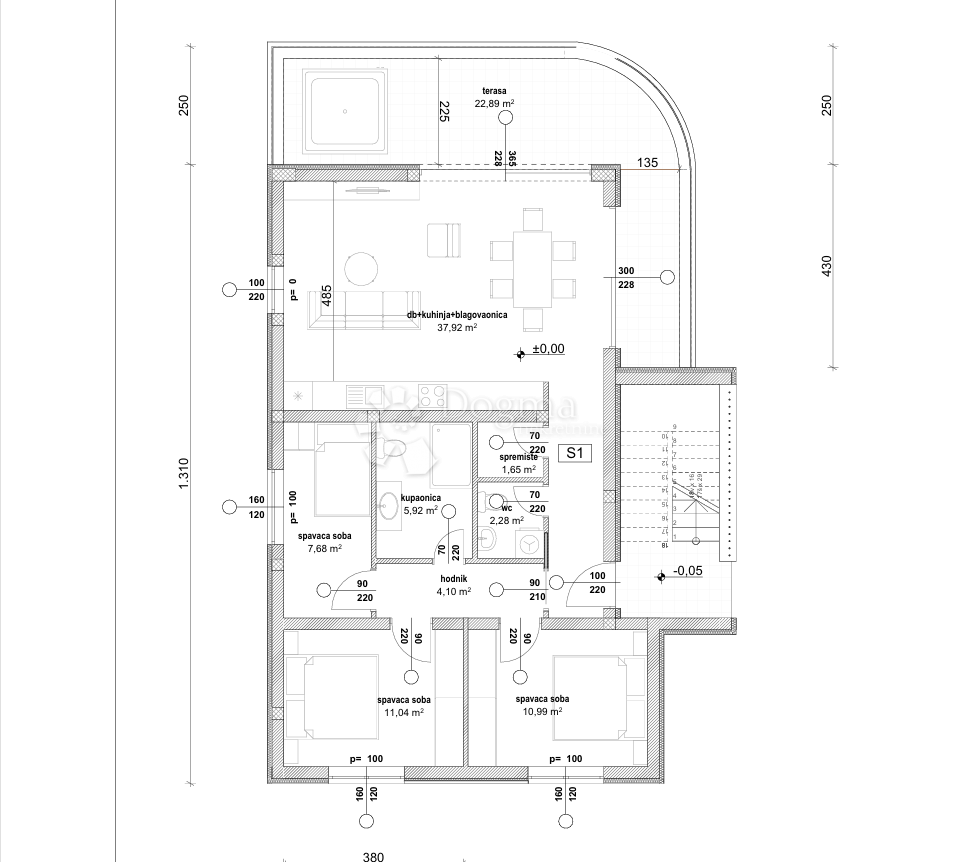 Allogio Vir, 108,20m2