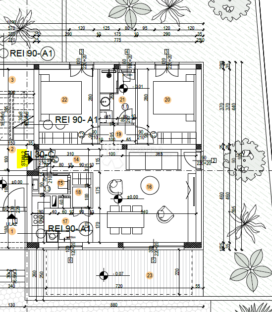 Allogio Stivašnica, Rogoznica, 82m2