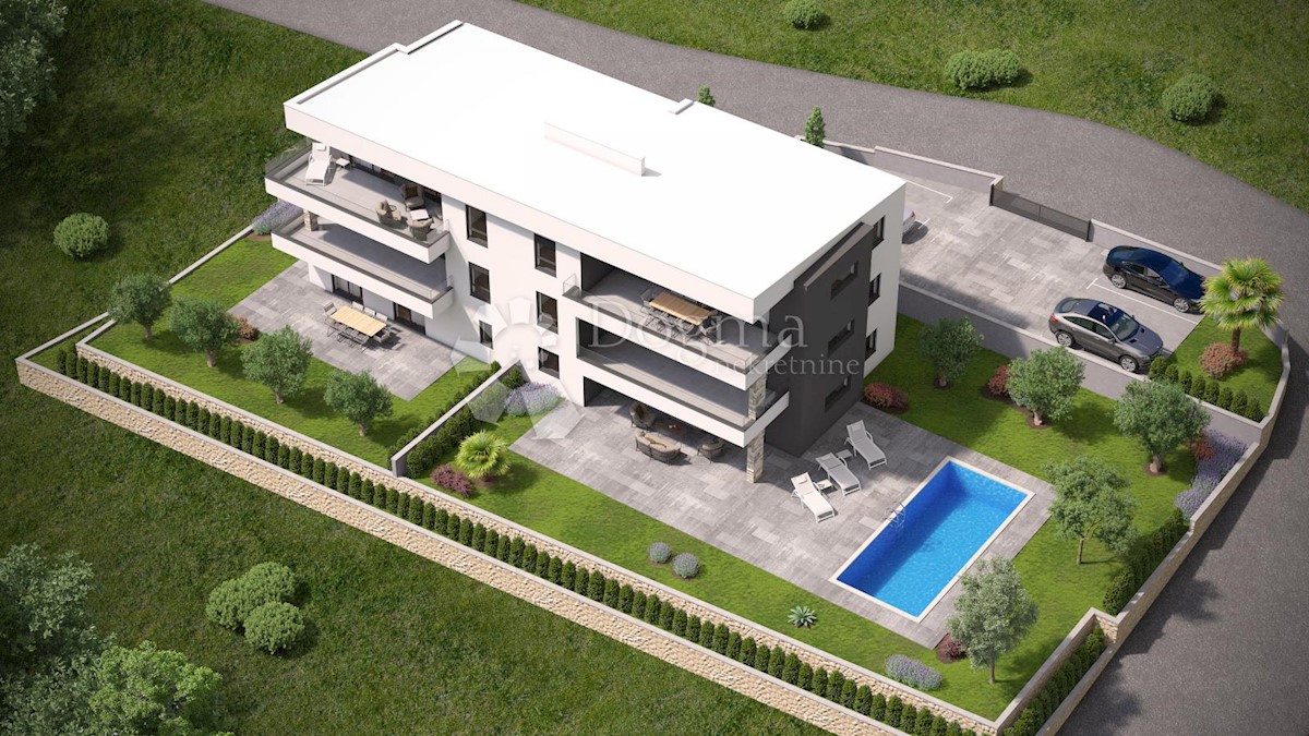 Appartamento Malinska, Malinska-Dubašnica, 88,48m2