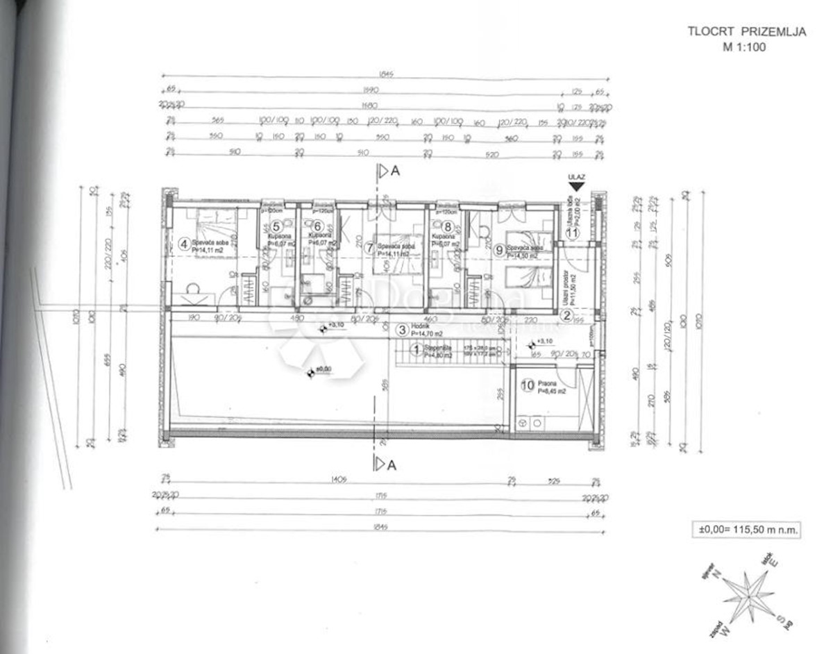 Terreno Motovun, Krti, 1.062m2